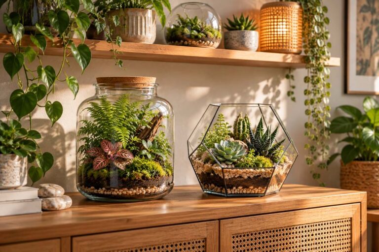 Florarium otwarte czy zamknięte – czym się różnią i które wybrać?